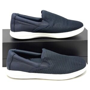 Eddie Bauer Mens Spring Hill Casual Slip‎ On Mesh Loafers Shoes Navy Size 8
